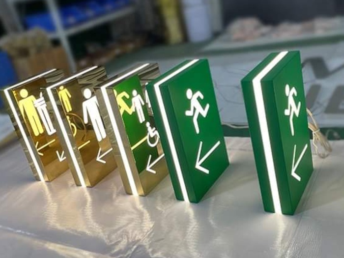 Modular Signages — Indoor signage by Signage India